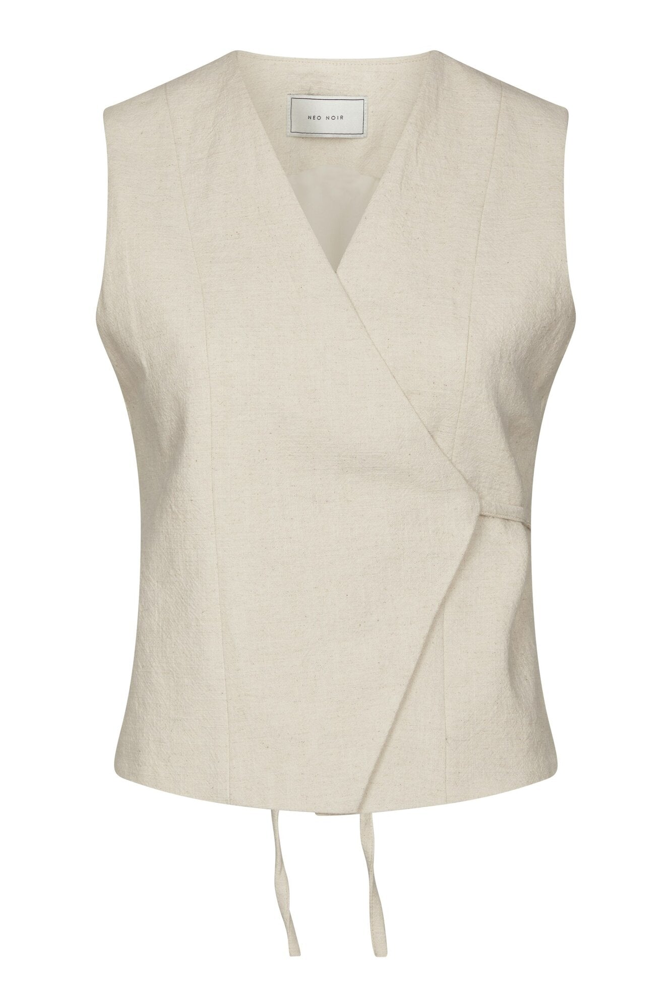 Samara Ramie vest - Natural